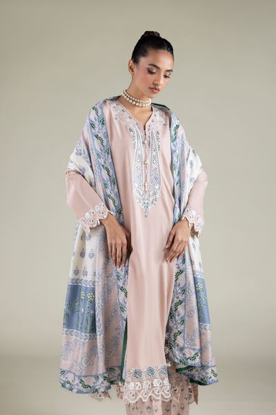 Embroidered | Raw Silk | Kurta | GBP 60.00