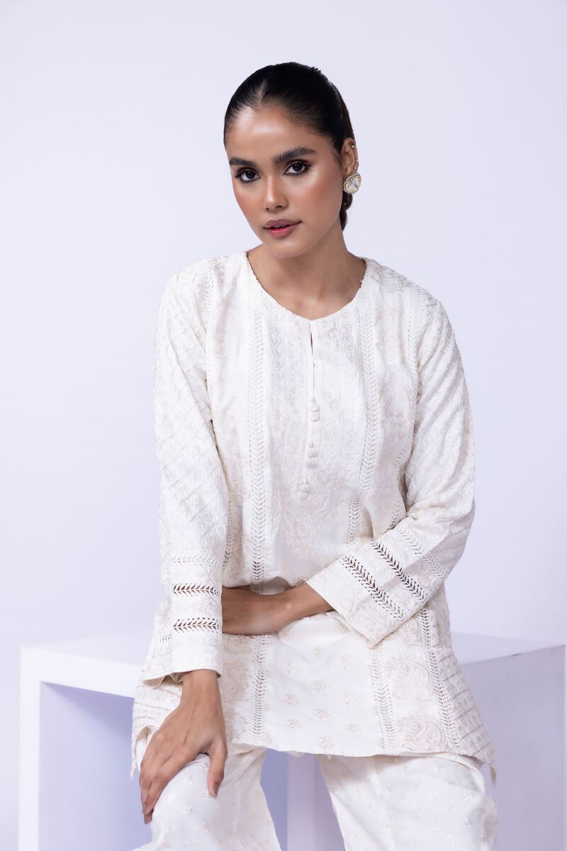 Embroidered | Russian Raw Silk | Kurta | GBP 24.00