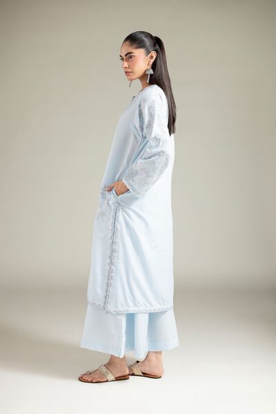 Embroidered | Blended Cambric | Pants | GBP 15.00