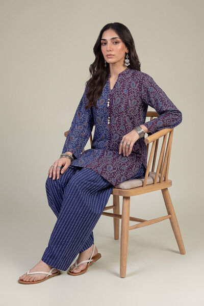 Printed | Light Khaddar | Short Printed Kurta | GBP 30.00