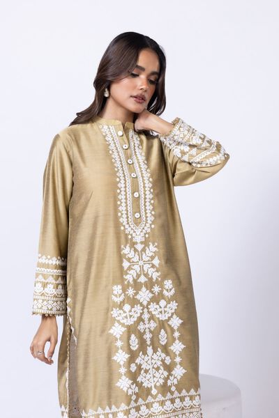 Embroidered | Raw Silk | Kurta | GBP 19.50