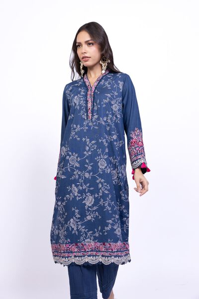 Embroidered | Heavy Textured Cotton | Kurta | GBP 15.00