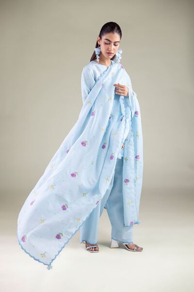 Embroidered | Mesuri | Floral Farshi Shalwar | GBP 25.00