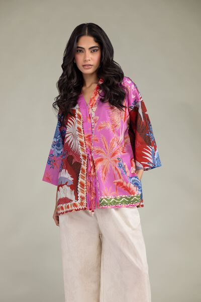 Printed | Cambric | Floral Cambric Tunic | GBP 25.00