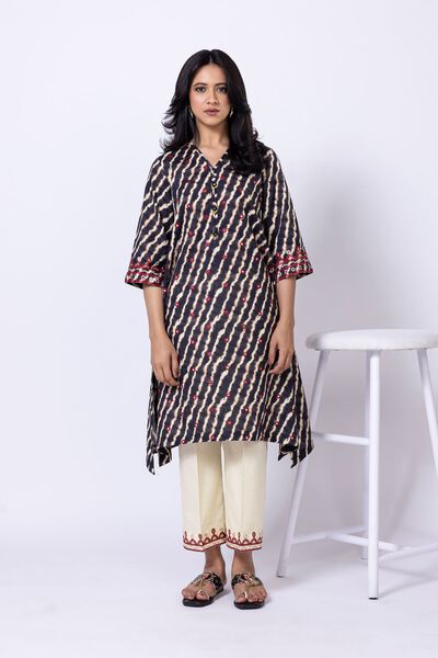 Embroidered | Cotton Dobby | Pants | GBP 17.00