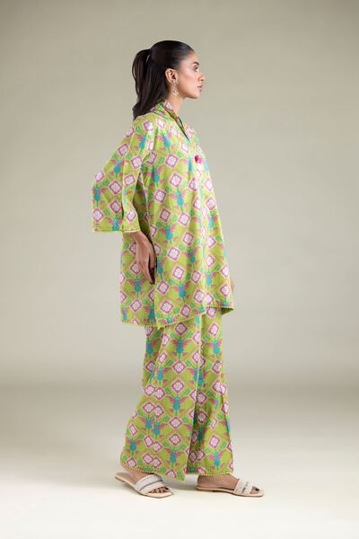 Printed | Cotton Dobby | Pants | GBP 20.00