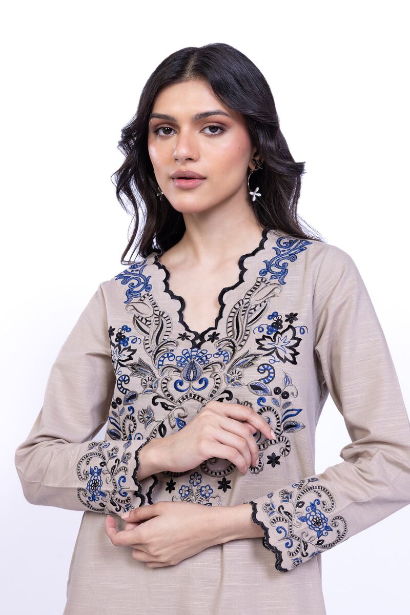 Embroidered | Khaddar | Kurta | null
