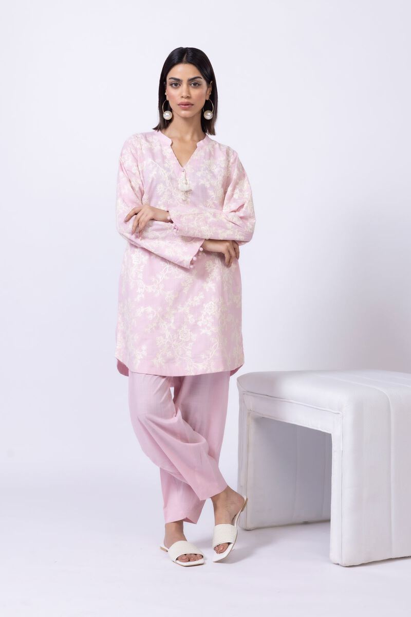 Embroidered | Crosshatch Poplin | Kurta | GBP 20.00