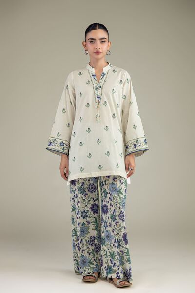 Printed | Cambric | Floral Cambric Pants | GBP 25.00