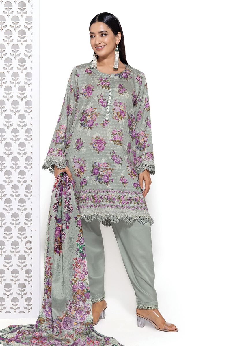 Printed | Jacquard | Tailored 3 Piece | null