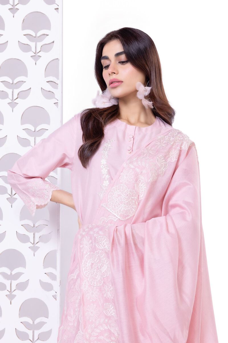 Embroidered | Cotton Net | Dupatta | GBP 9.00