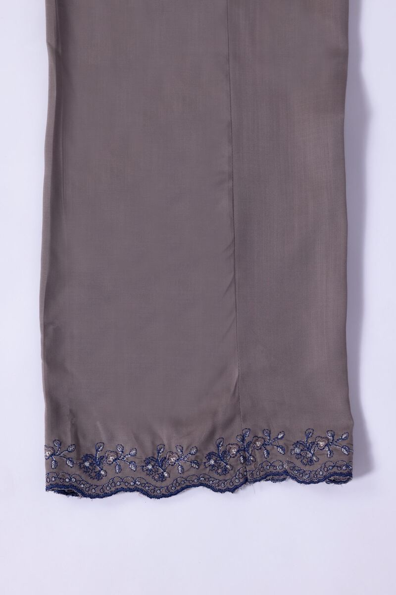 Embroidered | Crosshatch Raw Silk | Pants | GBP 16.00