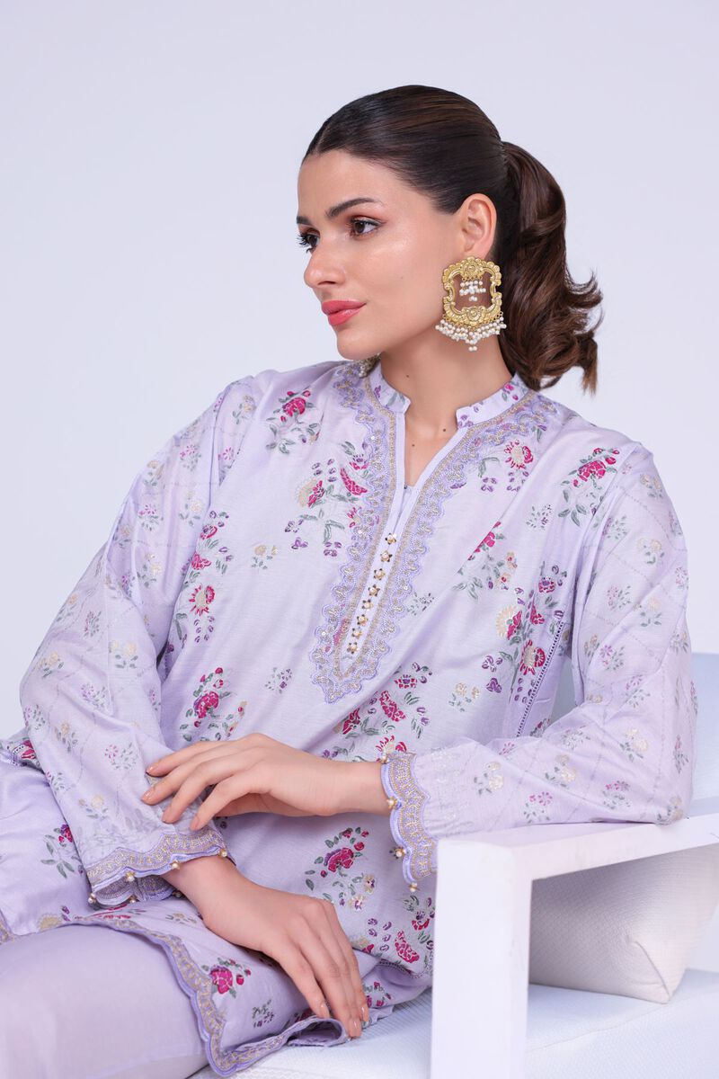 Embroidered | Raw Silk | Kurta | GBP 50.00