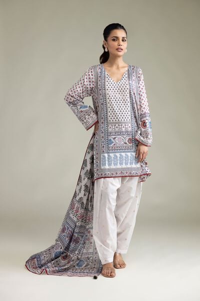 Embroidered | Lawn | Fabrics 3 Piece | GBP 40.00