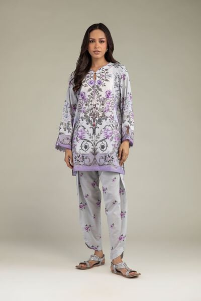 Printed | Cambric | Floral Cambric Shalwar | GBP 25.00