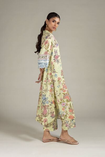 Printed | Raw Silk | Pants | GBP 12.00