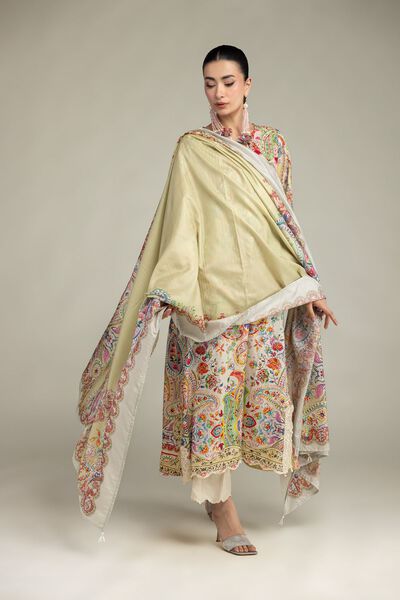 Embroidered | Raw Silk | Raw Silk Pants | GBP 25.00