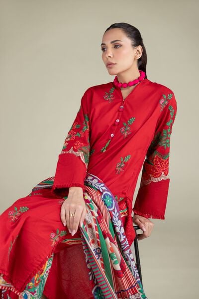 Embroidered | Cambric | Kurta | GBP 35.00