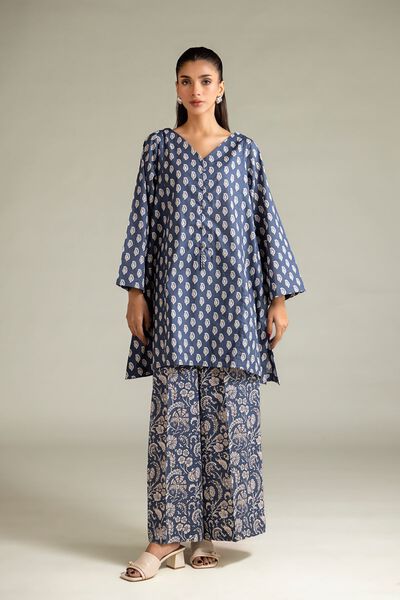 Printed | Cambric | Relaxed Floral Pants | GBP 15.00