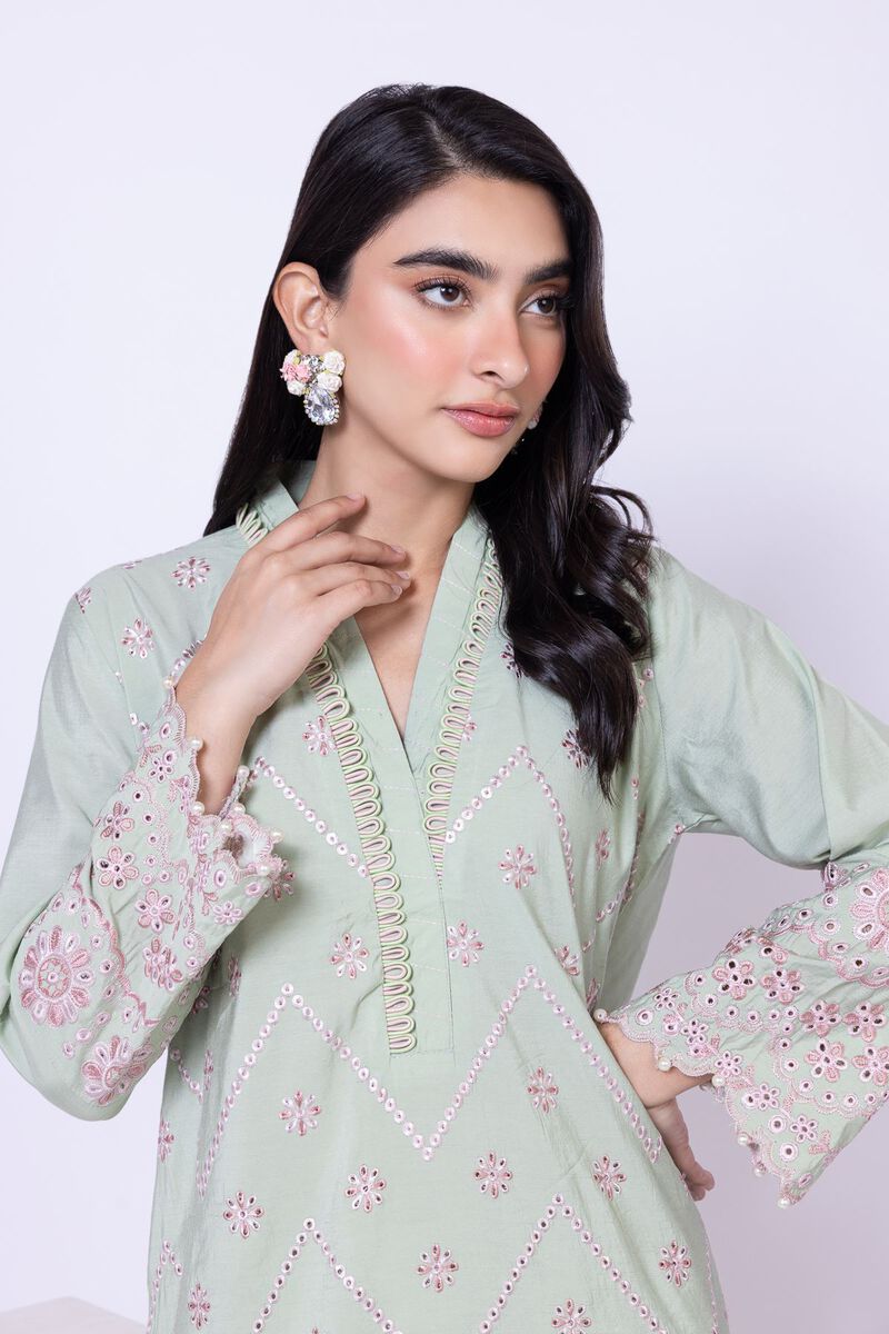 Embroidered | Dull Raw Silk | Kurta | GBP 13.50