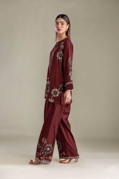 Printed | Viscose Crepe | Floral Crepe Trousers | GBP 25.00