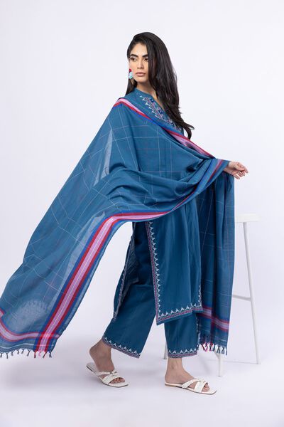 Embroidered | Handwoven Cotton | Pants | GBP 20.00