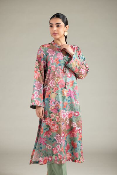 Printed | Polyester Silk | Kurta | GBP 20.00