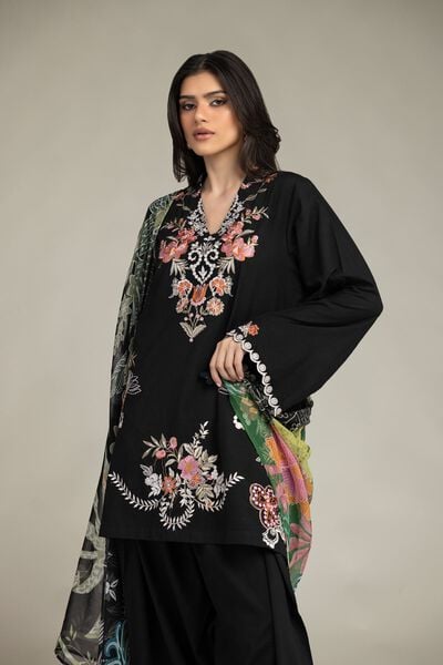 Embroidered | Cambric | Cambric Tailored 3-Piece | GBP 75.00