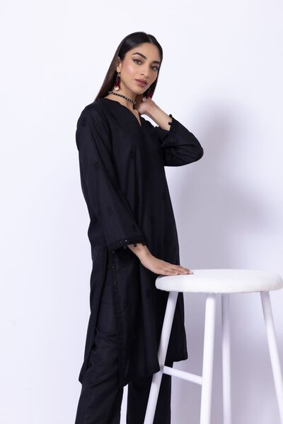 Embroidered | Cotton Dobby | Kurta | GBP 15.00