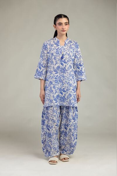 Printed | Cotton Dobby | Cotton Floral Shalwar | GBP 15.00
