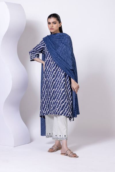 Embroidered | Cotton Dobby | Pants | GBP 17.00