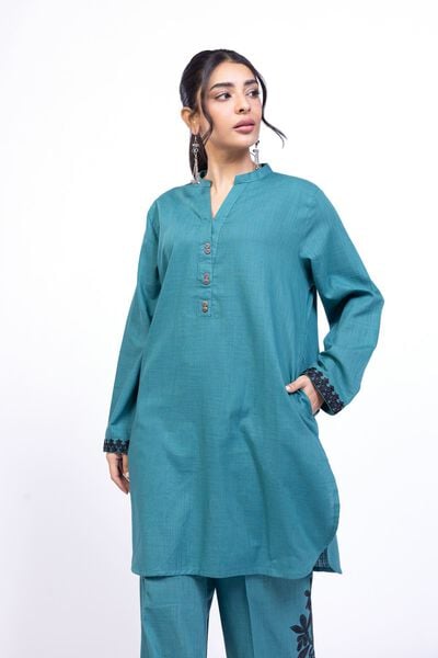 Embroidered | Heavy Textured Cotton | Kurta | GBP 20.00