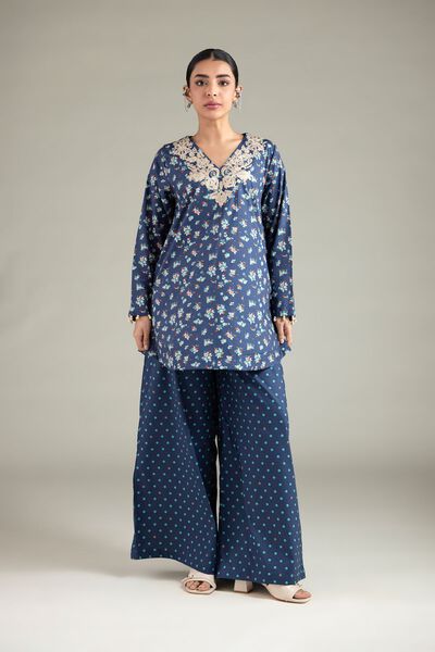 Embroidered | Cotton Viscose | Pants | GBP 20.00