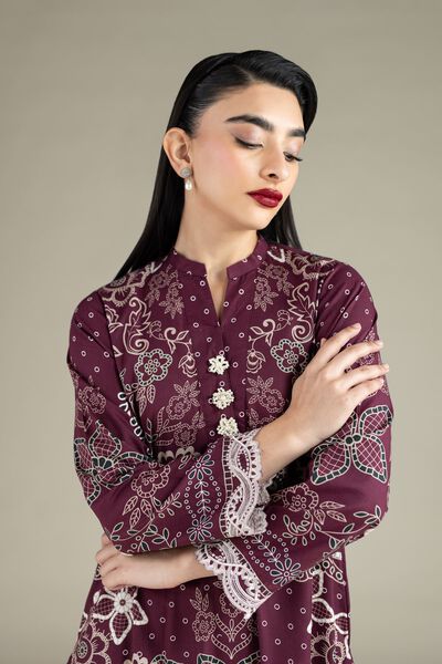 Embroidered | Raw Silk | Kurta | GBP 35.00