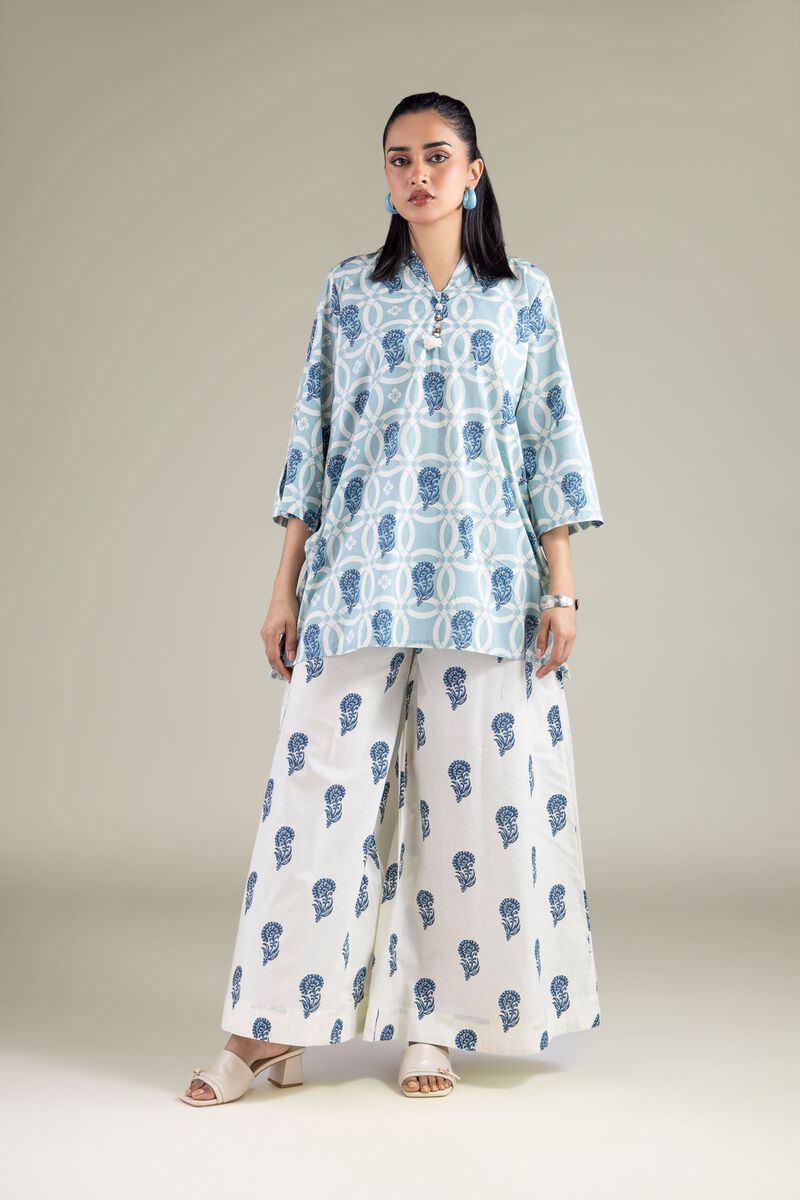 Printed | Cambric | Wide Floral Pants | GBP 20.00
