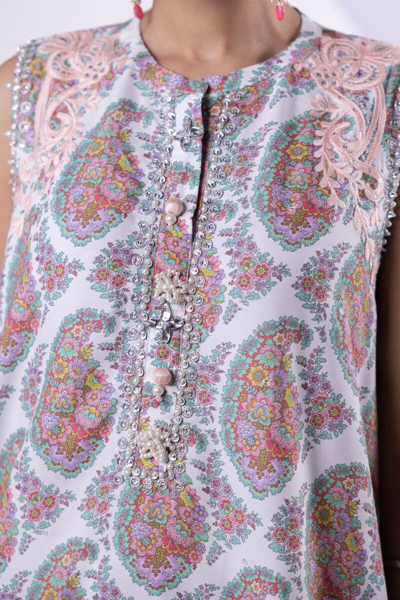 Embroidered | Viscose Oak Silk | Kurta | GBP 30.00