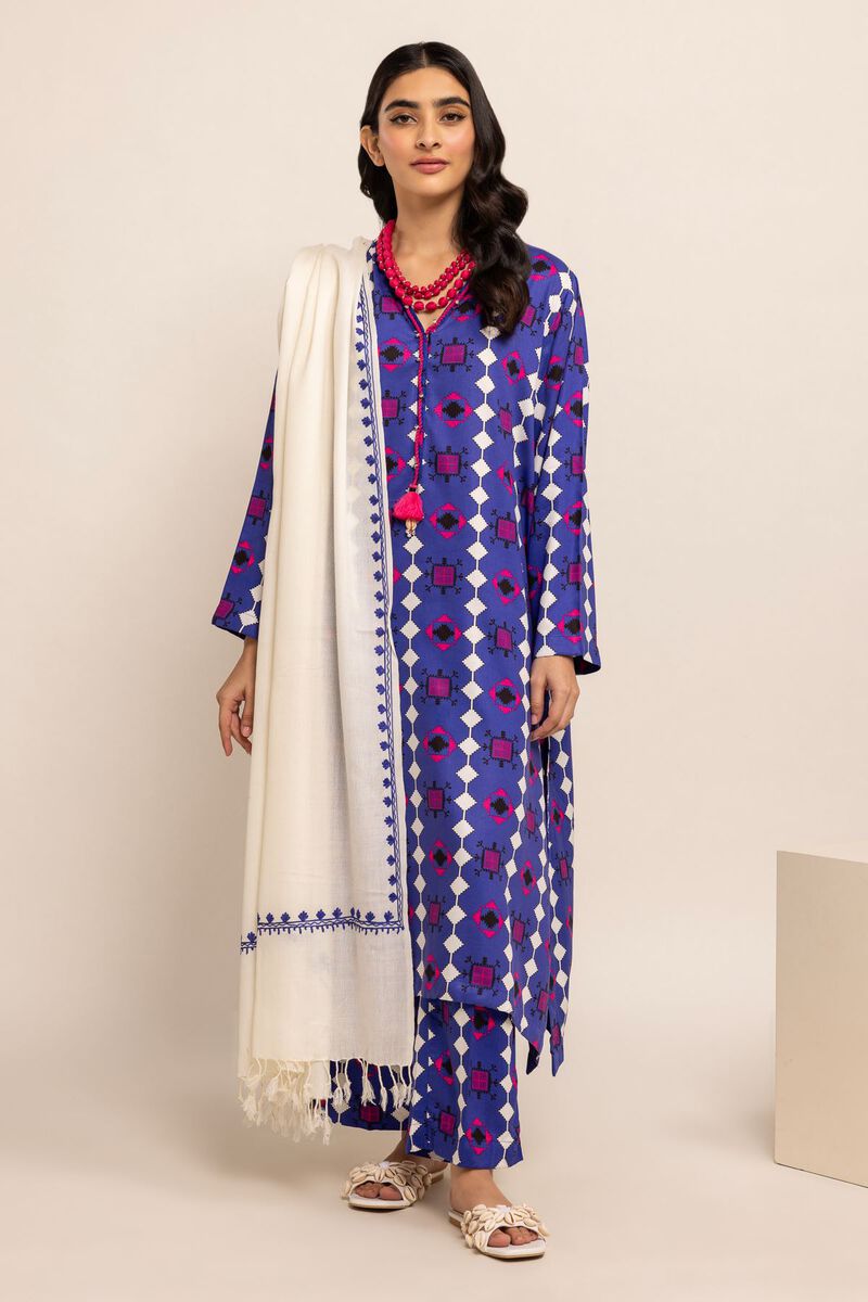 Yarn Dyed Embroidered | Rashmina Acrylic | Shawl | Embroidered | null