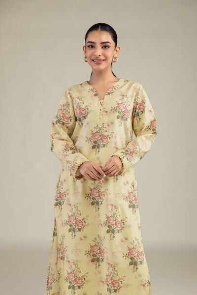 Printed | Cotton Dobby | Floral Printed Kurta | GBP 30.00