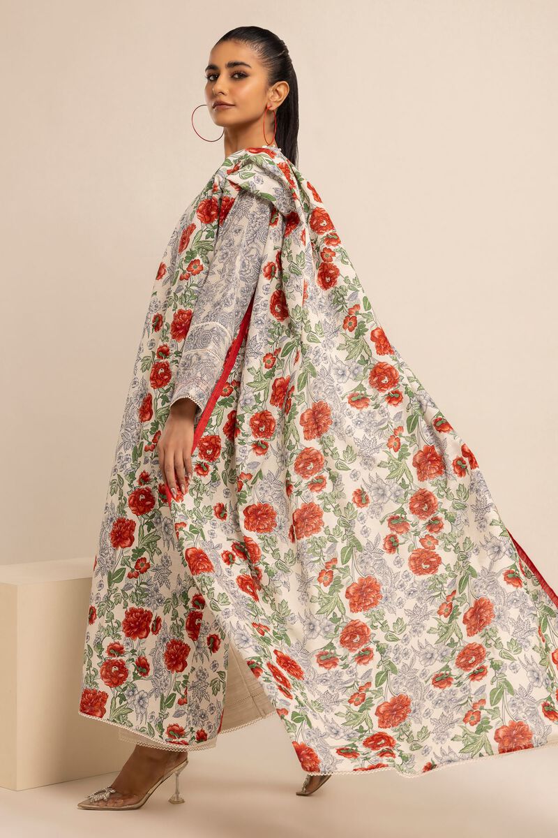Printed | Khaddar | Fabrics 3 Piece | null