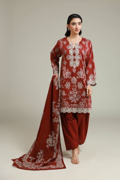 Embroidered | Lawn | Fabrics 3 Piece | GBP 40.00