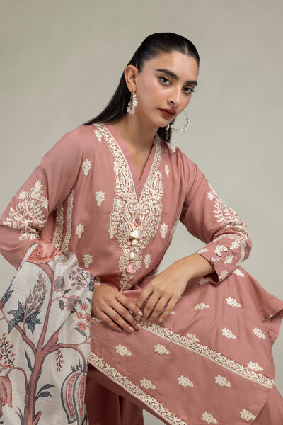 Embroidered | Raw Silk | Raw Silk Kurta | GBP 50.00