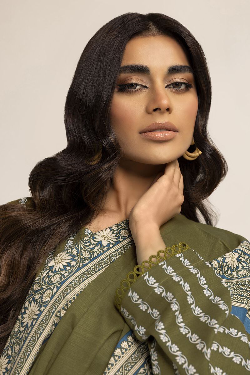 Printed | Light Khaddar | Fabrics 3 Piece | null