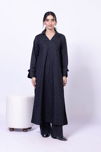 Dyed | Jacquard | Kurta | GBP 25.00