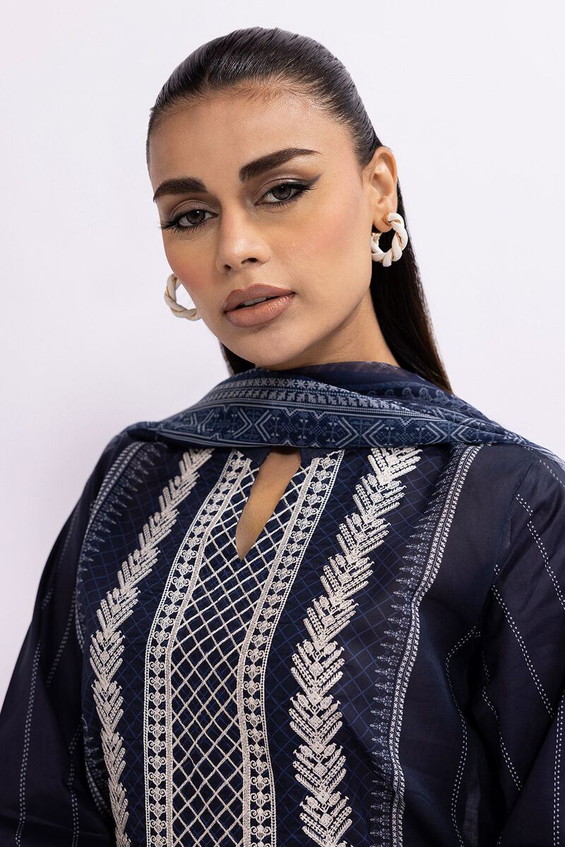 Cambric | Embroidered | Fabrics 2 Piece | Top Dupatta | null