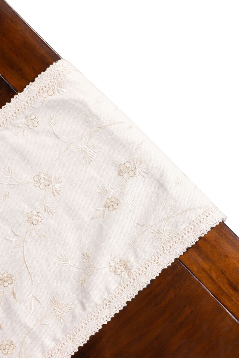 Cotton | Embroidered | Table Runner | GBP 6.00