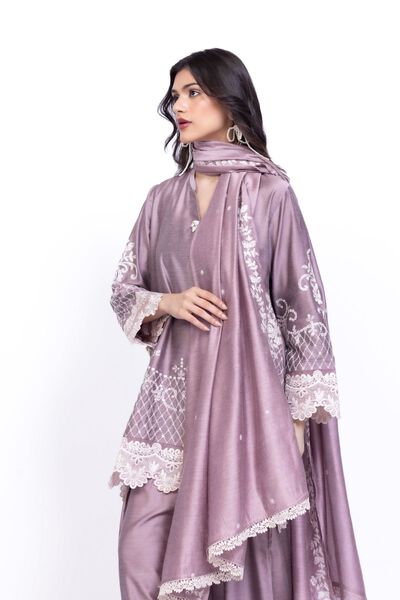 Embroidered | Cotton Net | Dupatta | GBP 20.00