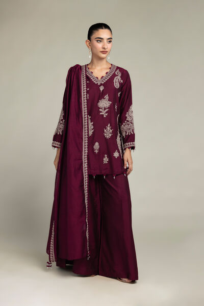 Raw Silk | Silk Solid Pants | GBP 20.00