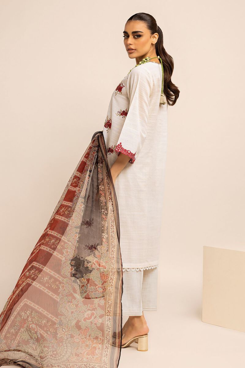 Embroidered | Crosshatch | Fabrics 3 Piece | null