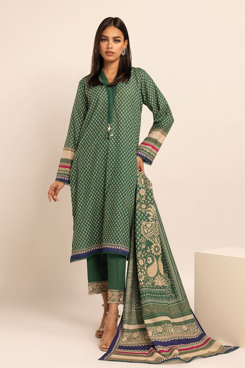 Embroidered | Light Khaddar | Fabrics 3 Piece | null
