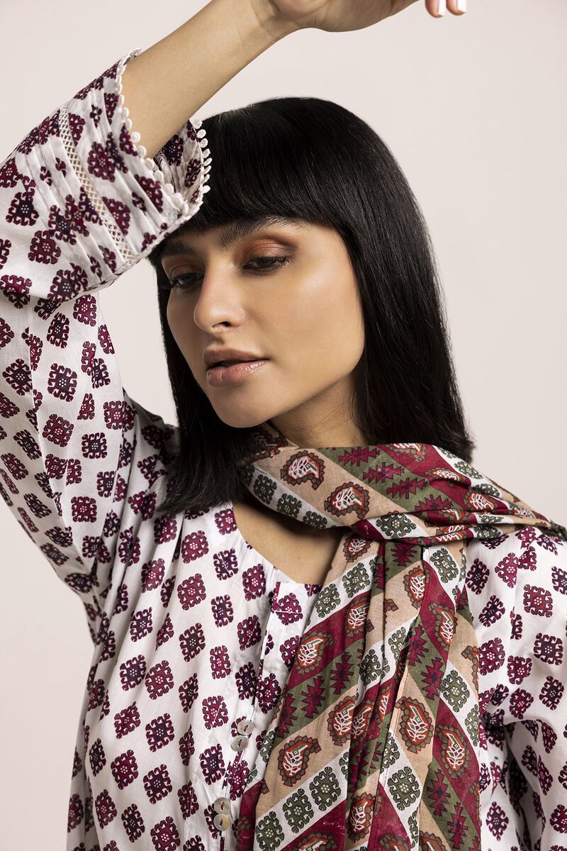 Printed | Lawn | Fabrics 3 Piece | null